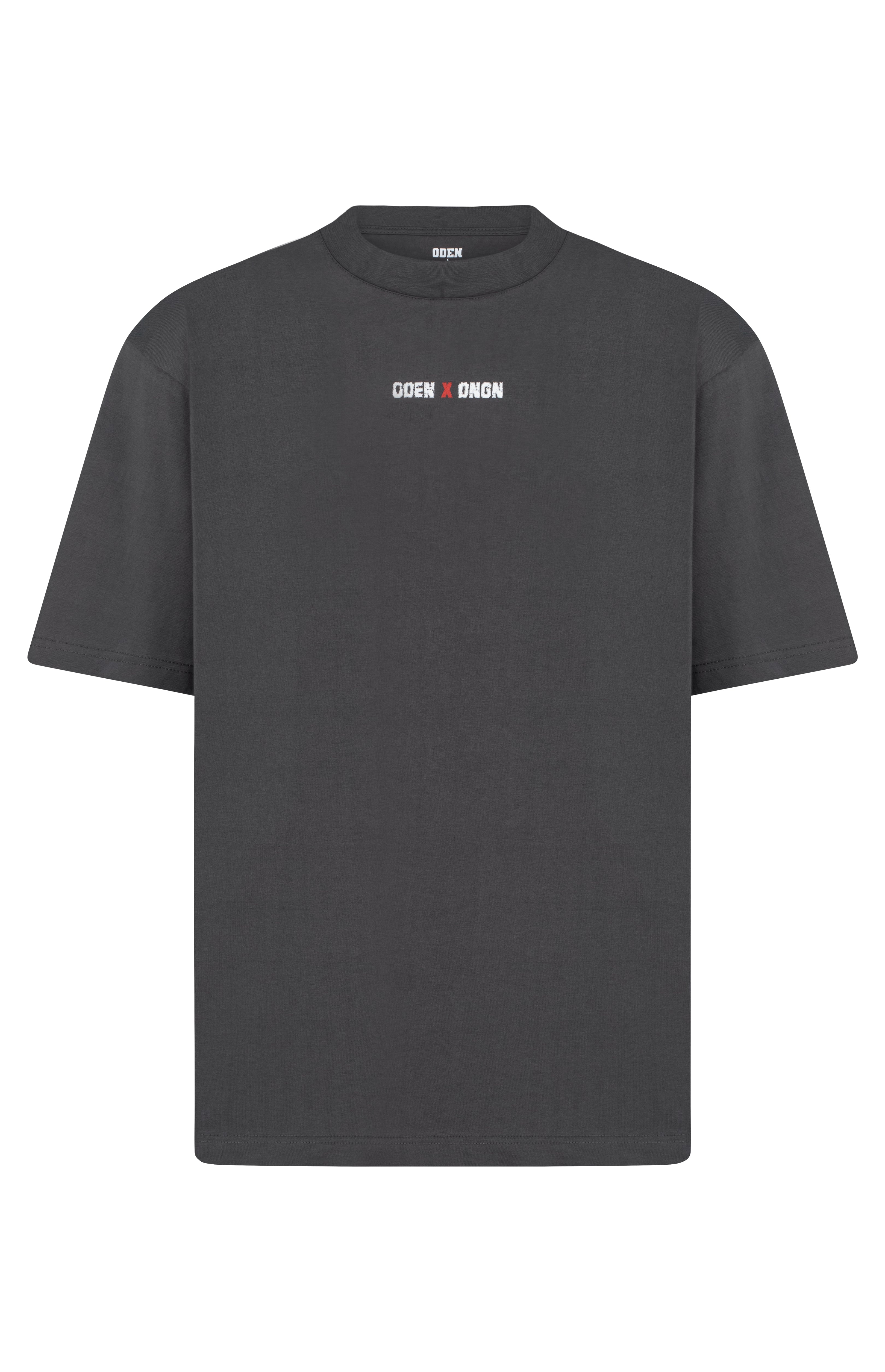 DNGN x ODEN - Oversized Black T-Shirt in dubai